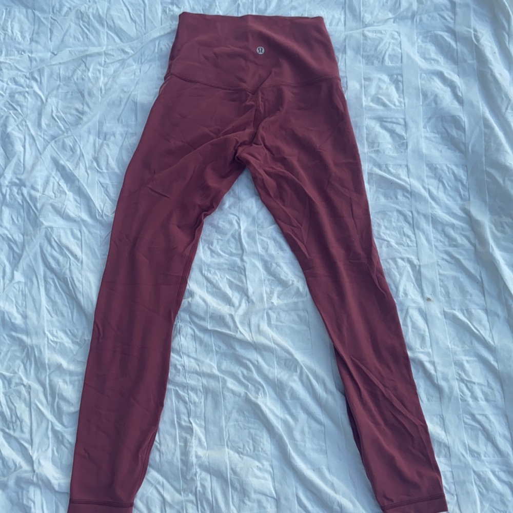 Berry lululemon align leggings 28!